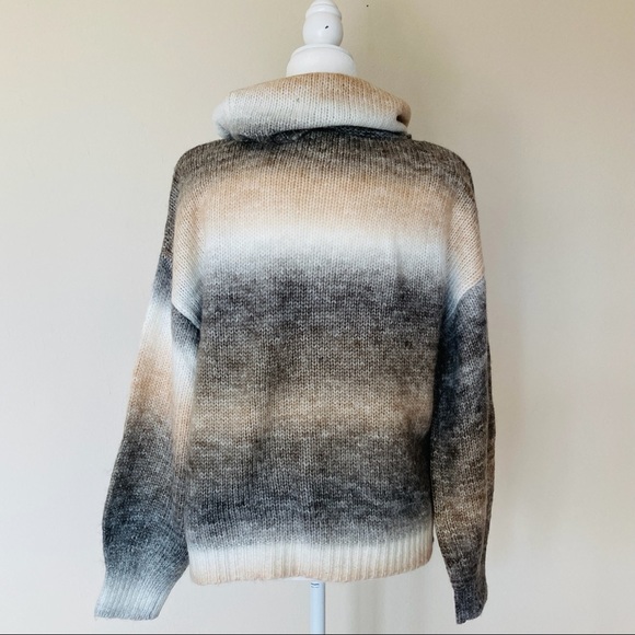 ALISON ANDREWS Women’s Sweater Knit Size M Turtleneck Pullover Tops - Picture 4 of 10